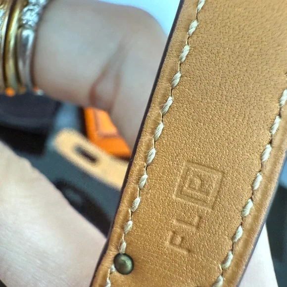 LOT 2169 Hermes Kelly Red Leather with 18K gold plated  Hardware - Picture 10 of 10